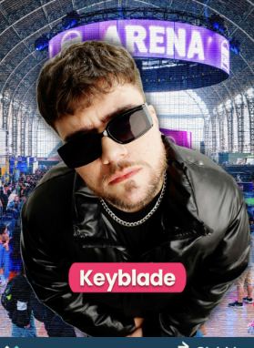 Lámina 3 de 3: Keyblade en la Arena