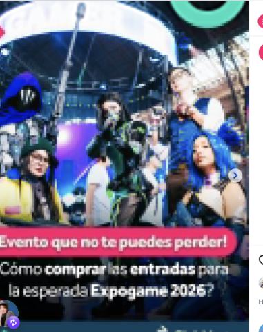 Lámina 1 de 1: Portada CHV con cosplayers: “¿Cómo comprar las entradas?”