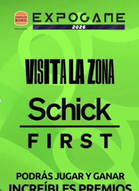 Lámina 3 de 3: “Visita la zona Schick First: podrás jugar y ganar increíbles premios”
