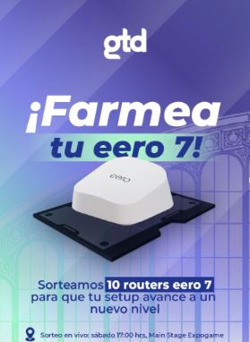 Lámina 1 de 2: “¡Farmea tu eero 7!”: sorteamos 10 routers