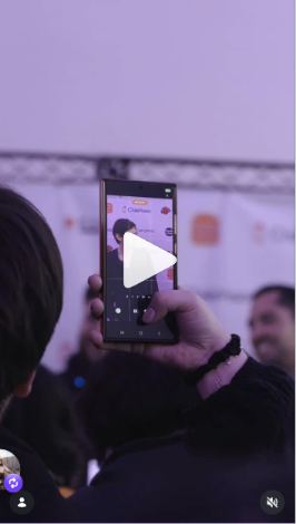 Lámina 1 de 1: Recap en video; abre con una toma poco clara de un celular grabando el panel