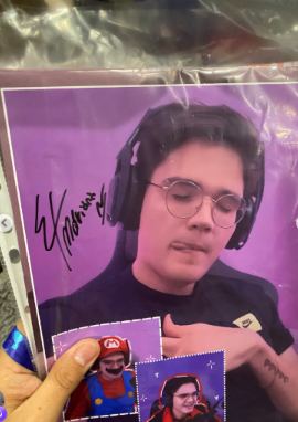 Lámina 4 de 6: Foto autografiada de El Mariana